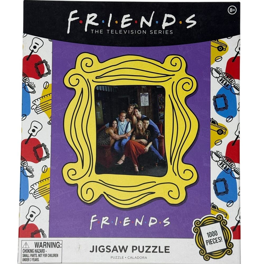 Friends TV Show 1000 Piece Puzzle 24x30 Central Perk Cast